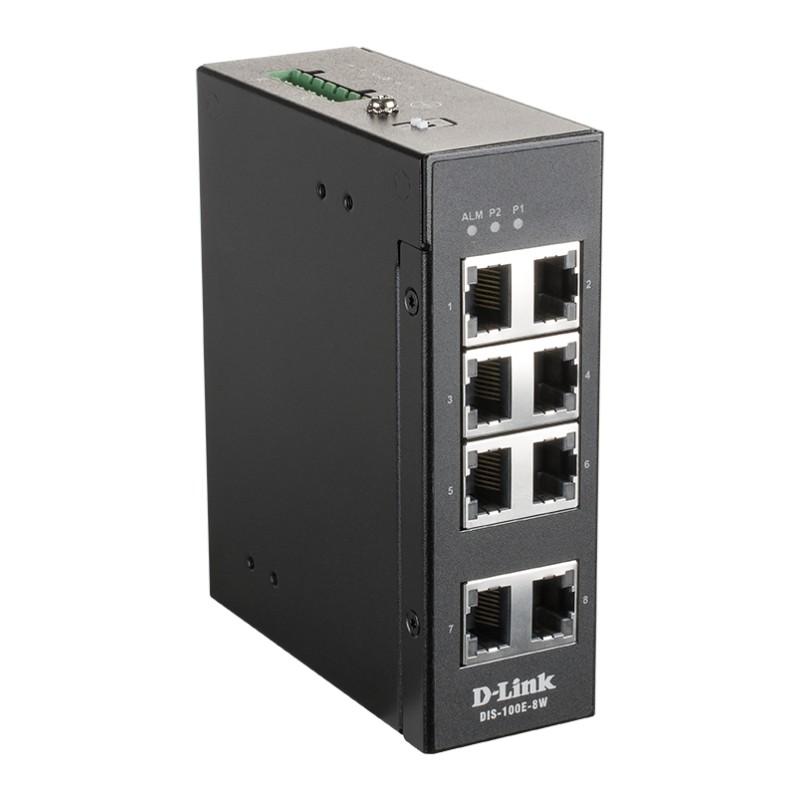 D-Link 8 Port Unmanaged Switch with
